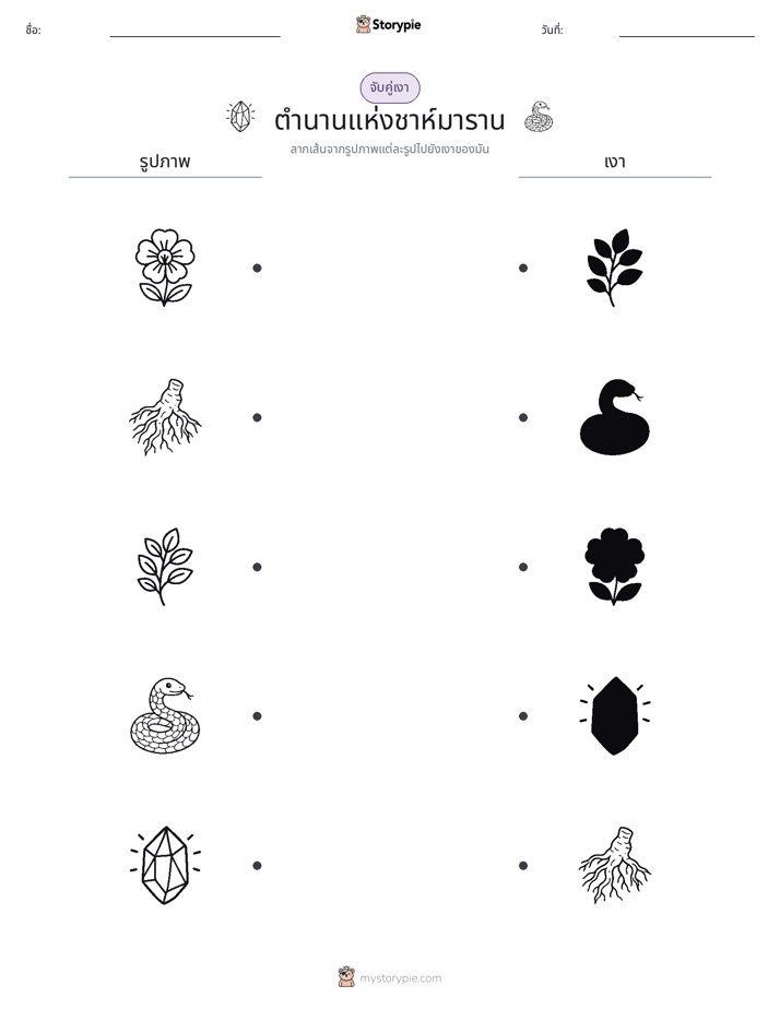 จับคู่เงา