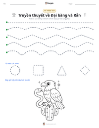 Xem trước tài liệu in sẵn Truyền thuyết về Đại bàng và Rắn