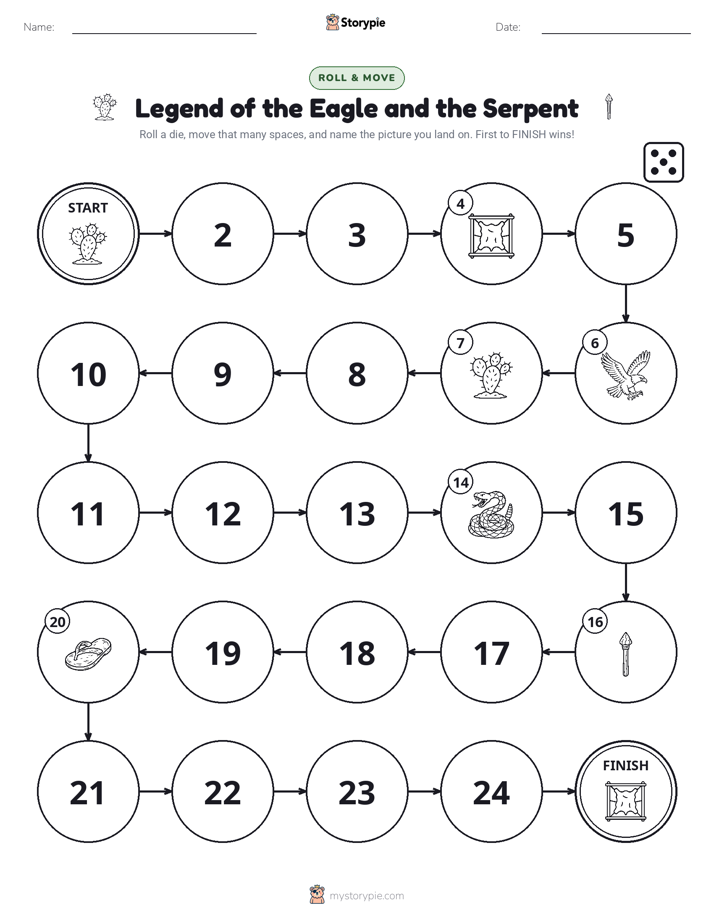 Roll & Move Game