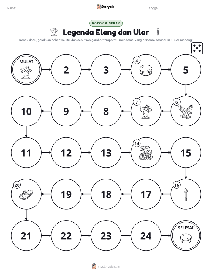 Permainan Gulung & Pindah