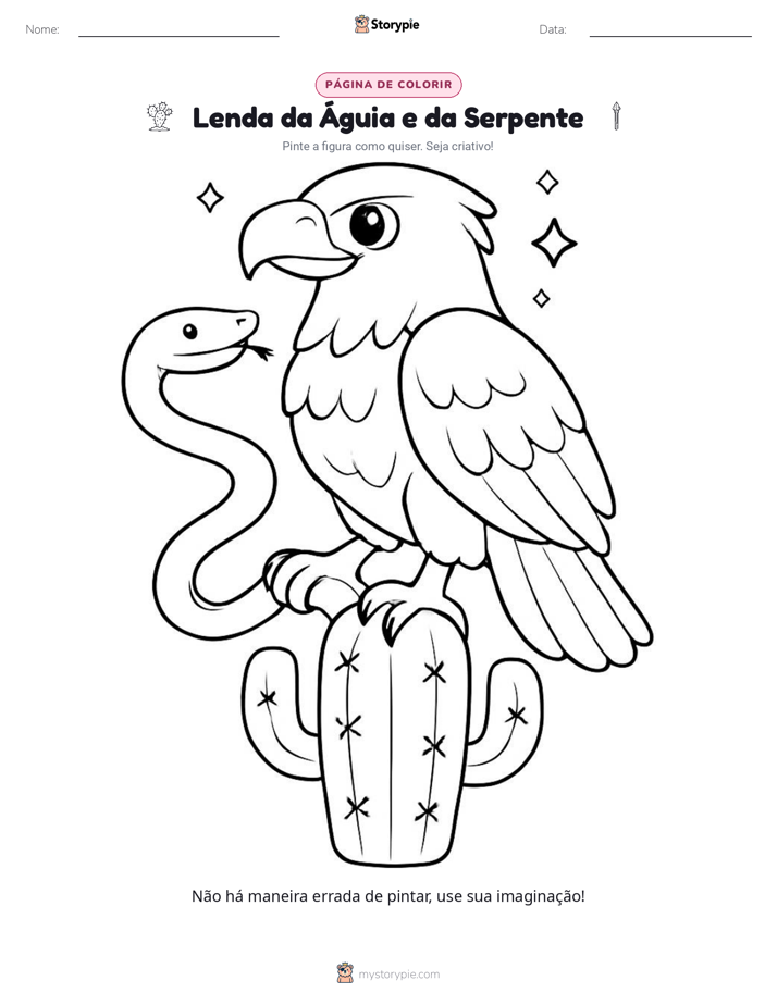 Página para colorir