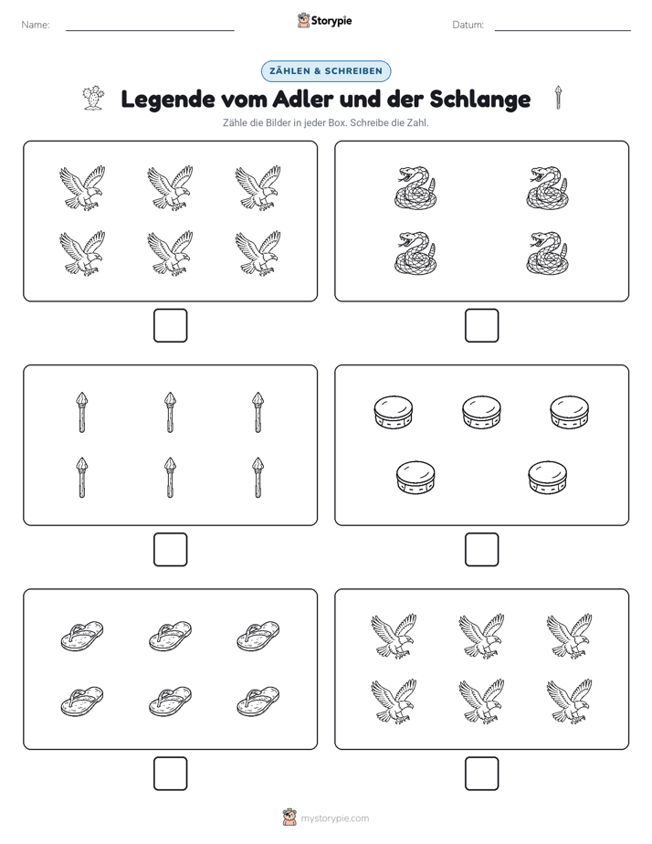 Zählen & Schreiben