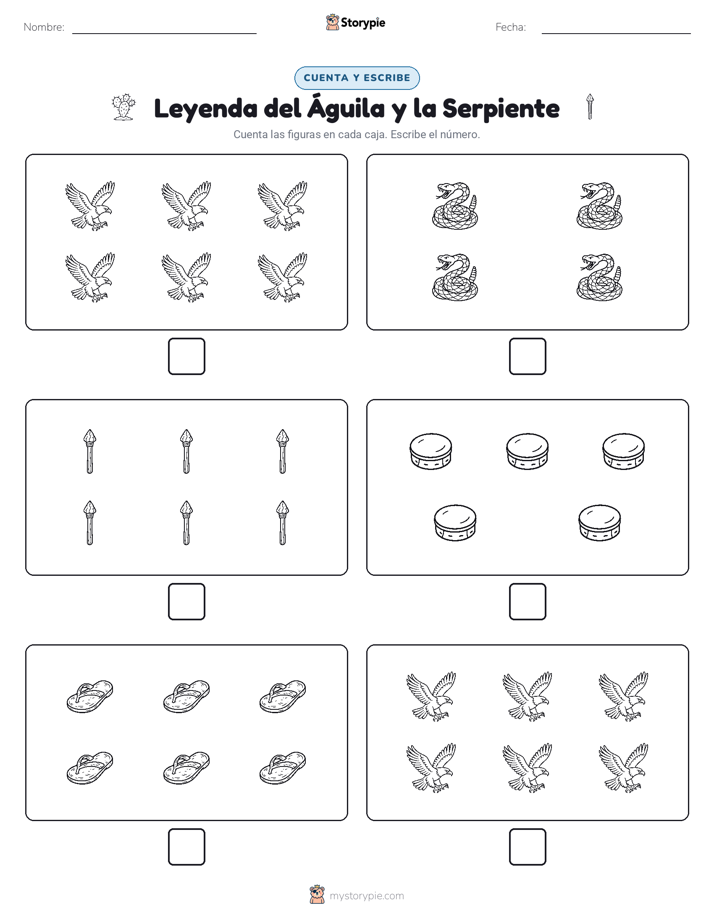 Cuenta y Escribe