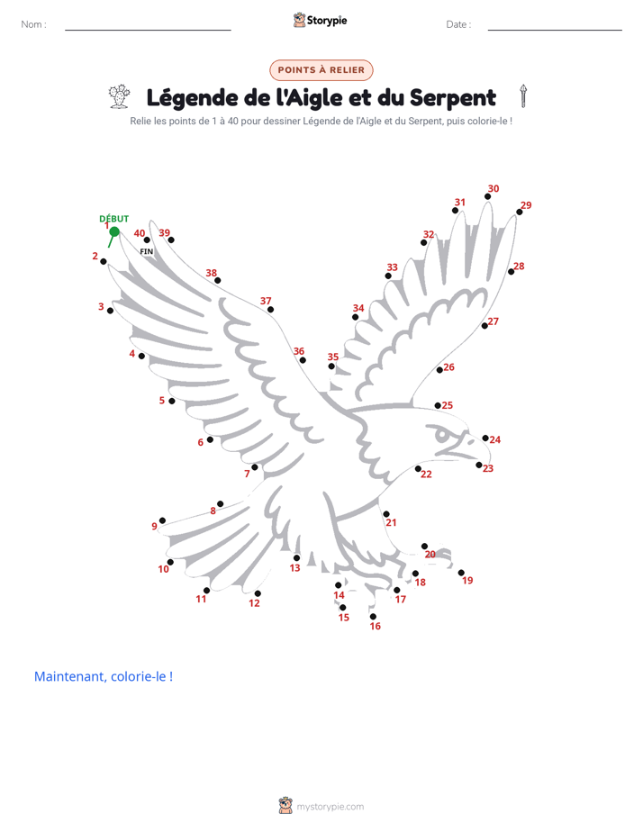 Relie les points