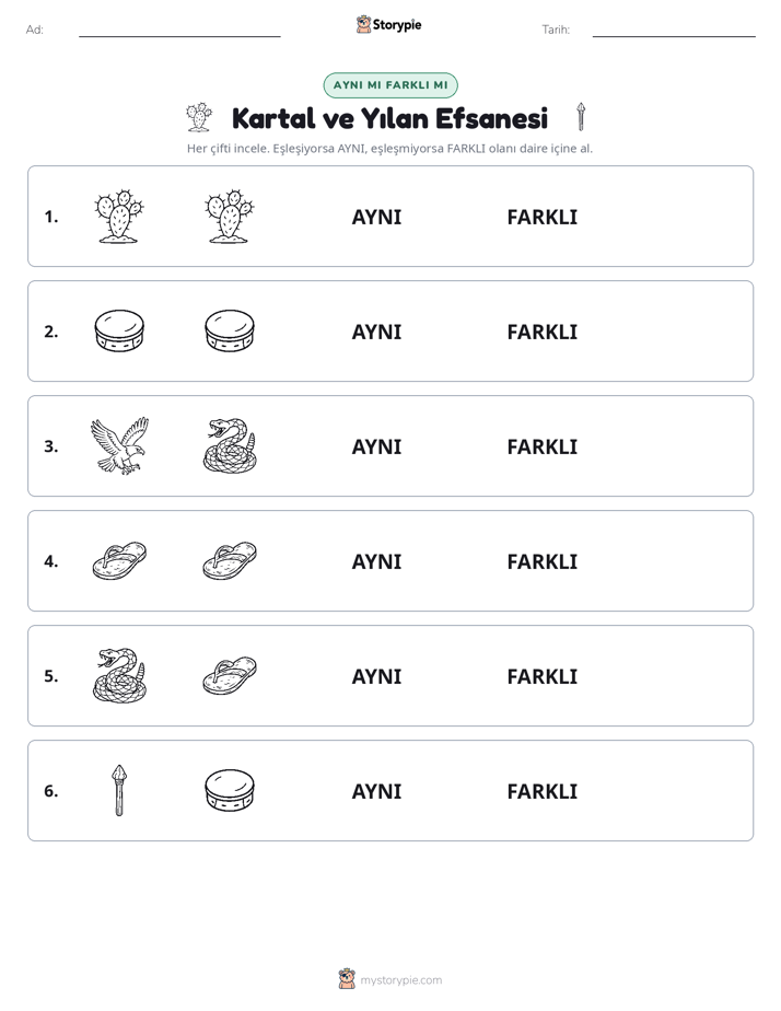 Aynı mı Farklı mı