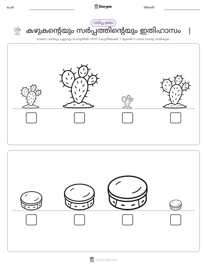 വലുപ്പം ക്രമം