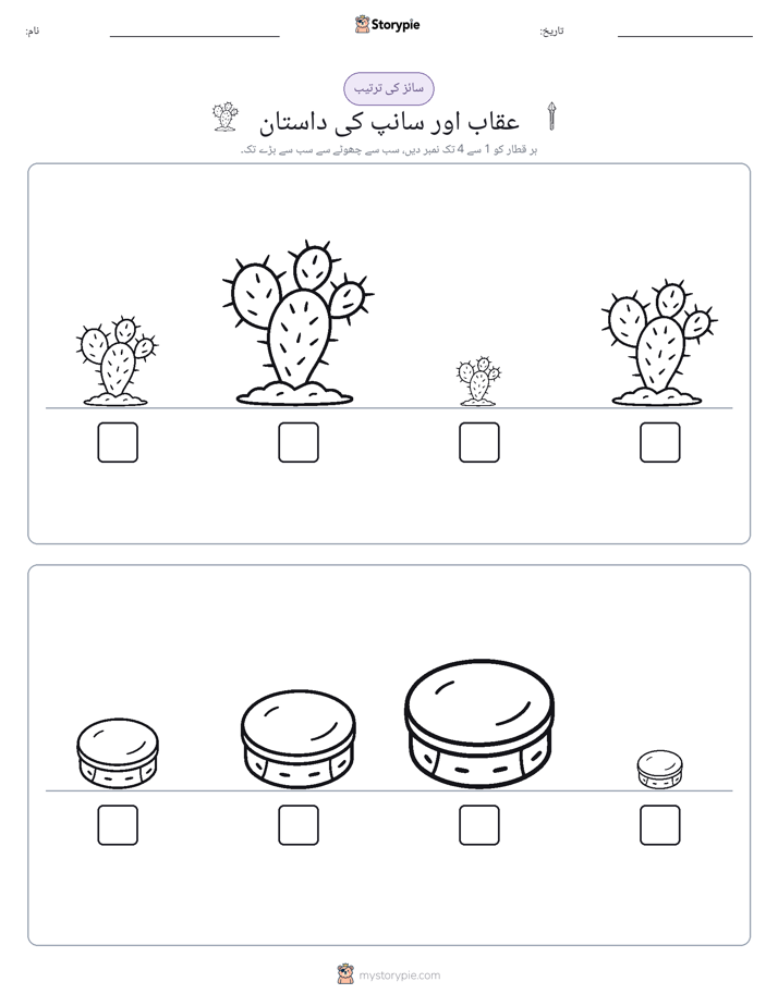 سائز کی ترتیب