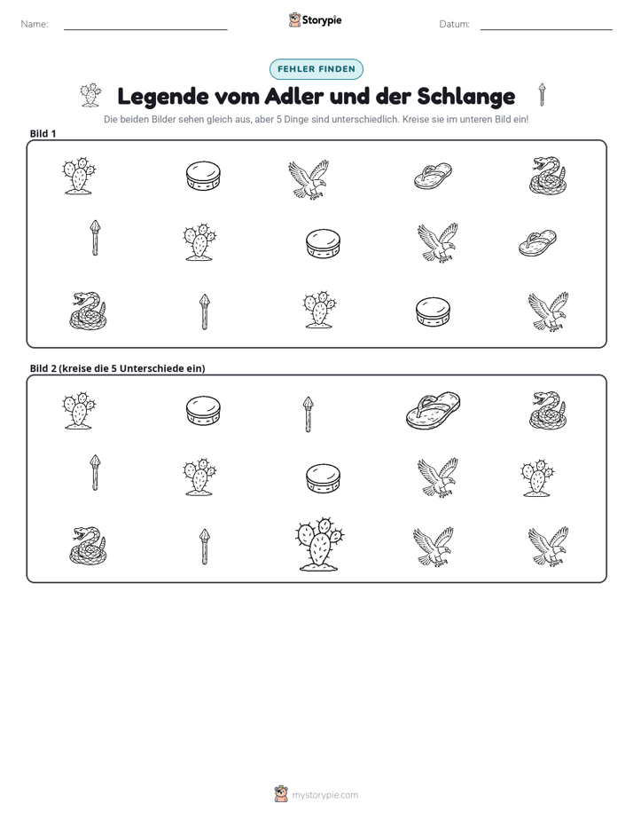 Finde den Unterschied