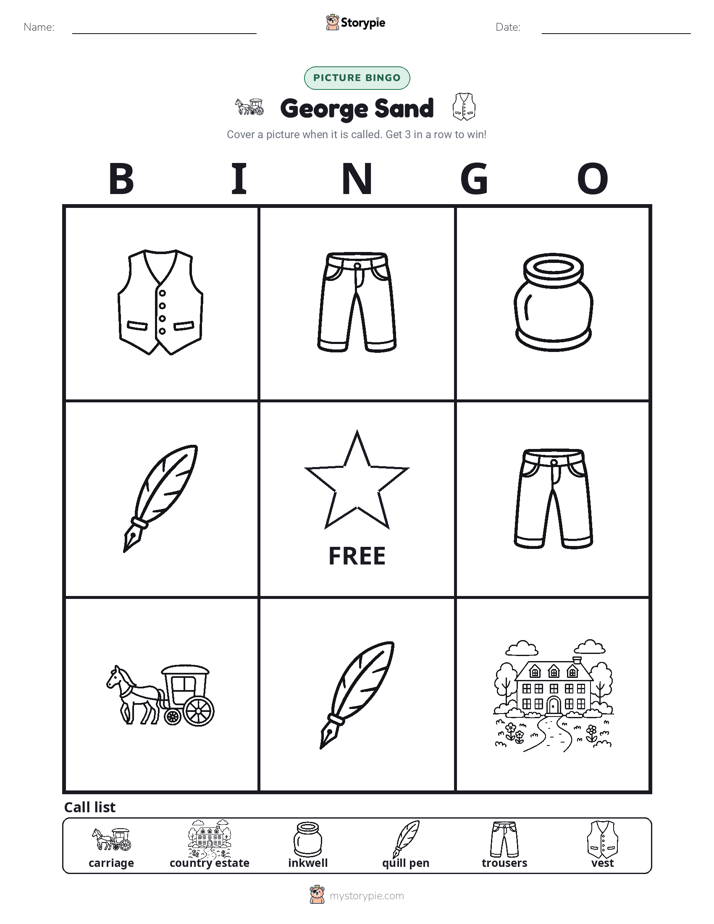 Picture Bingo