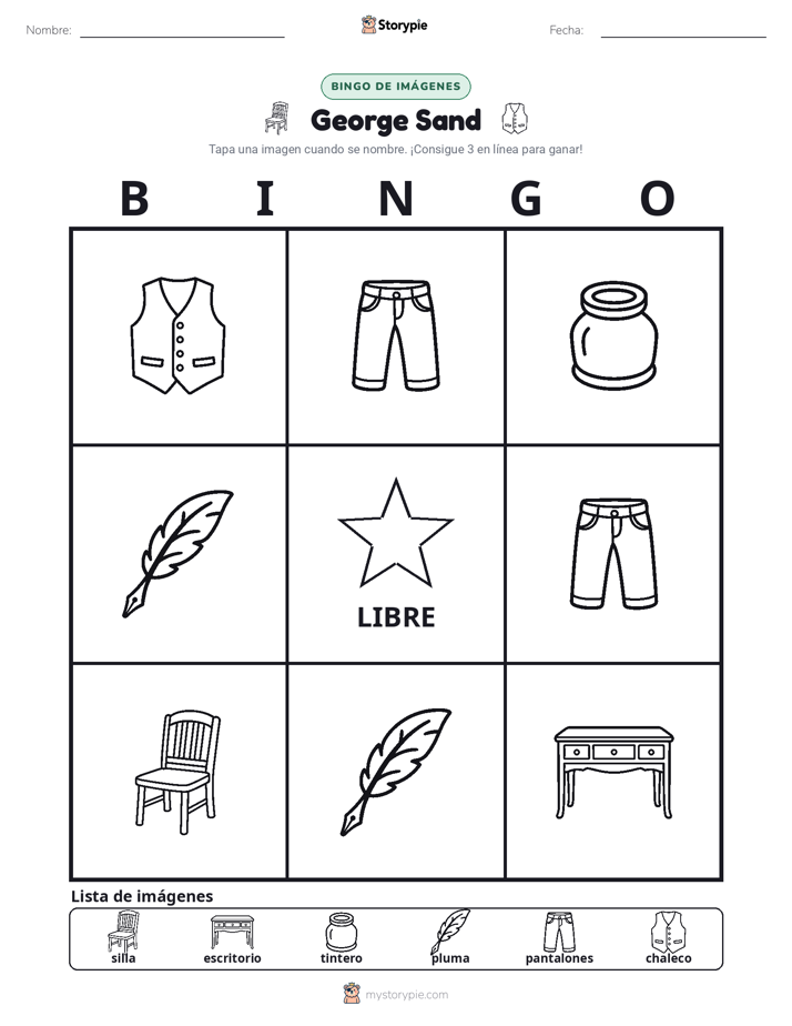 Bingo de Imágenes
