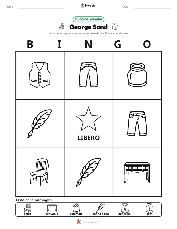 Bingo delle Immagini