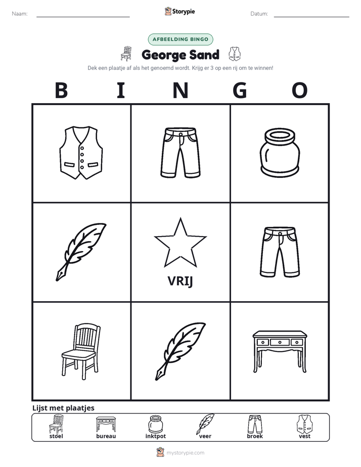 Afbeelding Bingo
