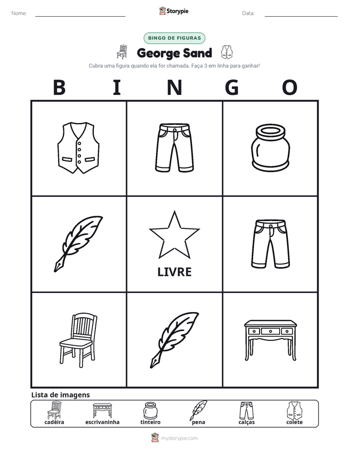 Bingo de Imagens