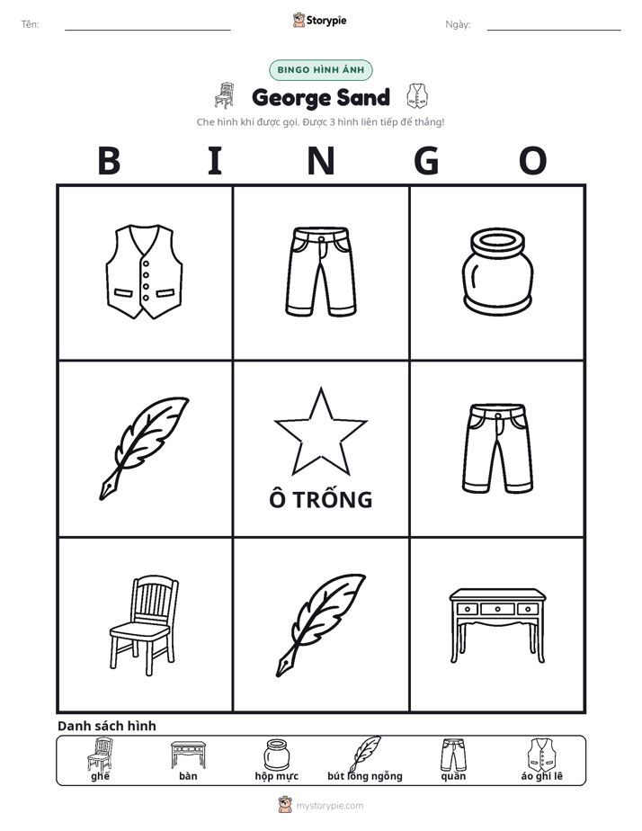 Bingo Hình Ảnh