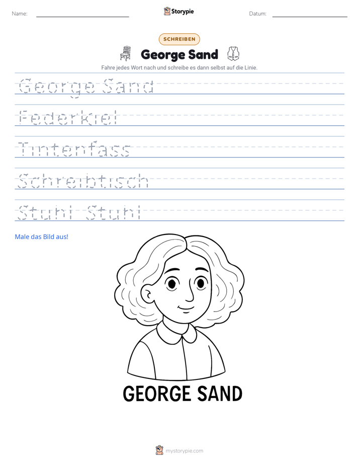Schreibübung