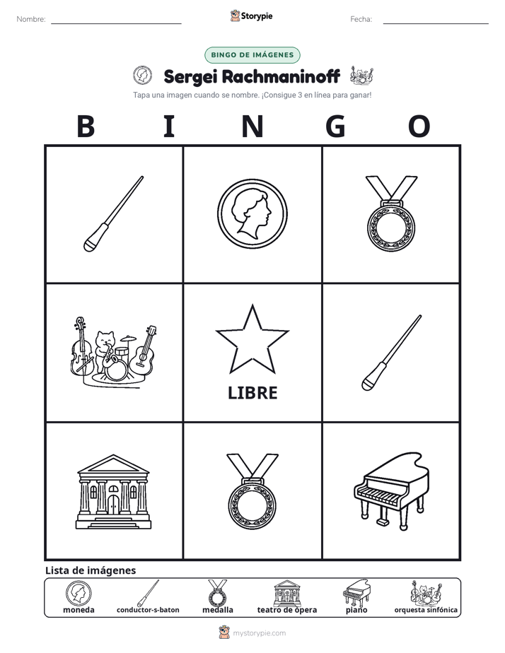 Bingo de Imágenes
