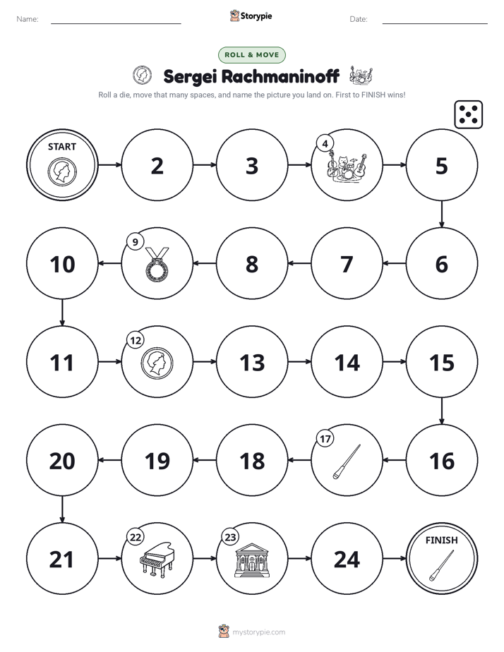 Roll & Move Game