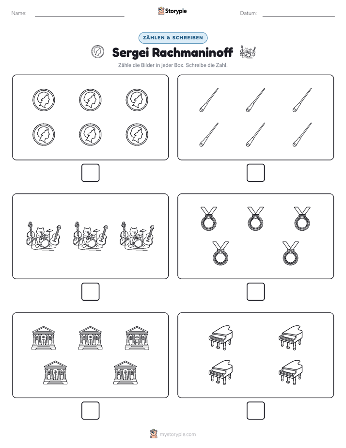 Zählen & Schreiben