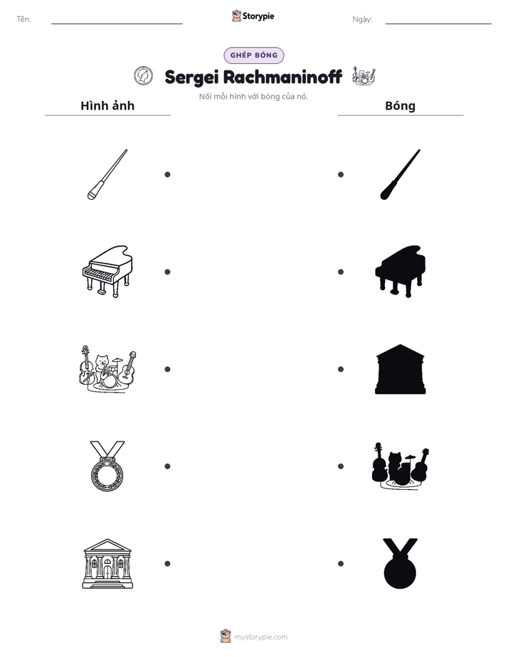 Ghép Hình Bóng