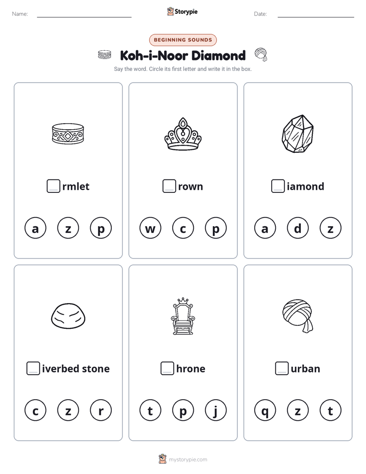 Beginning Sounds