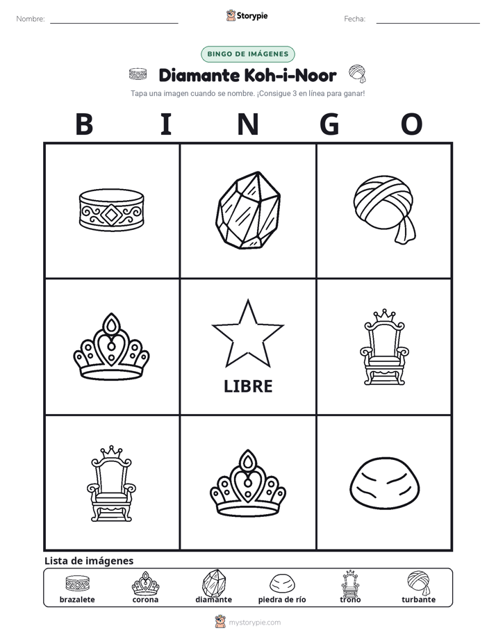 Bingo de Imágenes