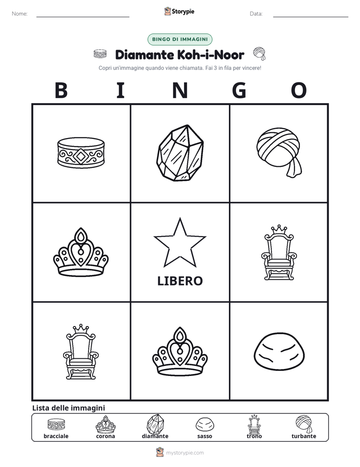 Bingo delle Immagini