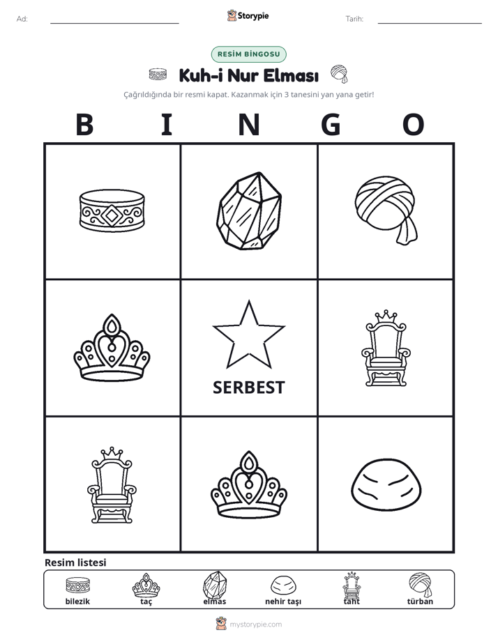 Resim Bingo