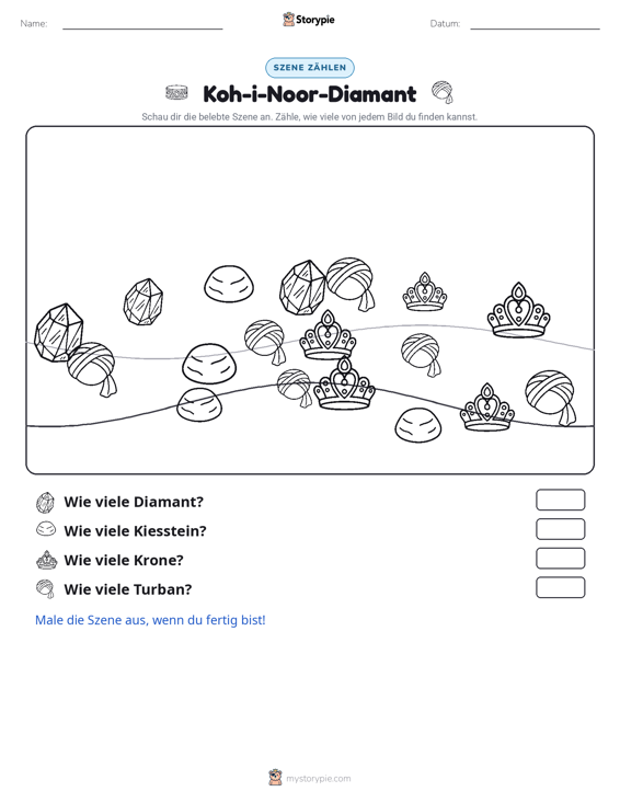 Zähl-Szene
