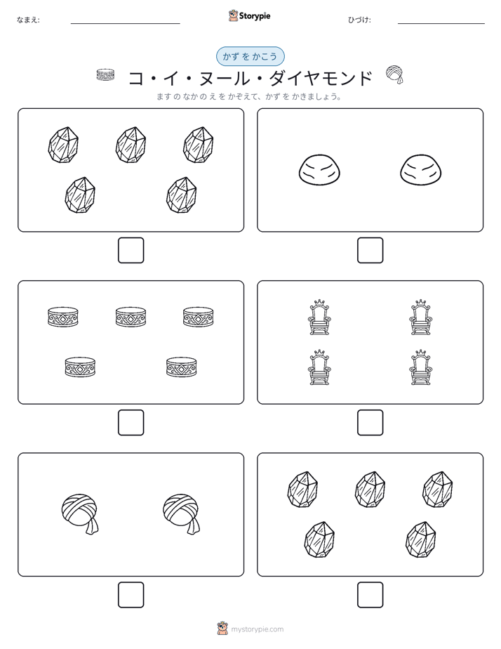 カウント＆ライティング