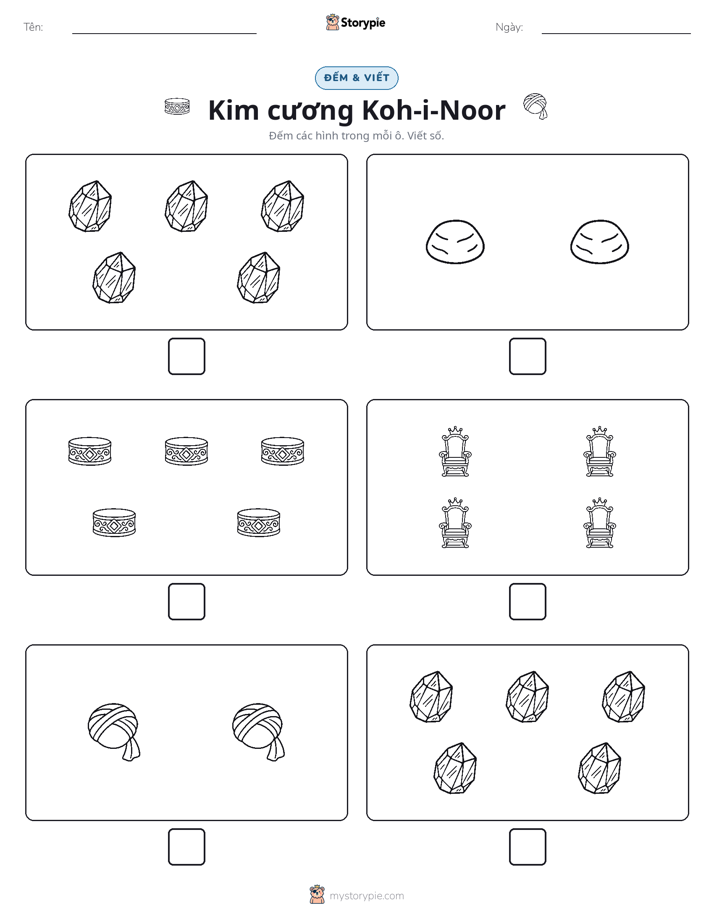 Đếm & Viết
