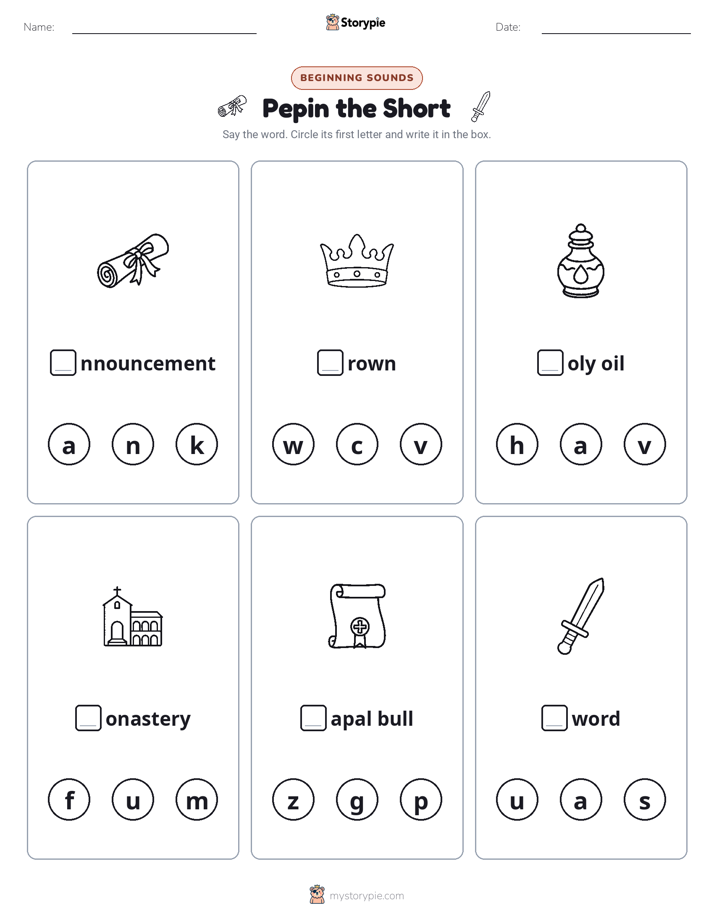 Beginning Sounds