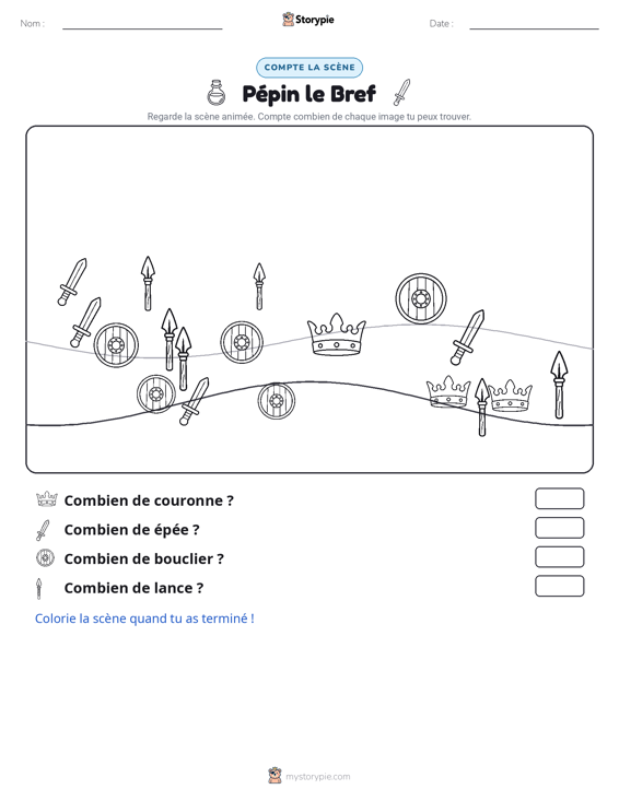 Scène de Comptage