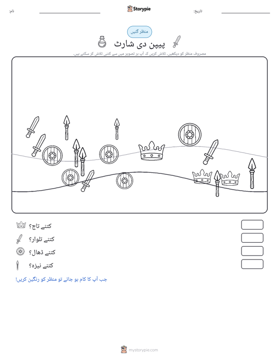 گنتی کا منظر