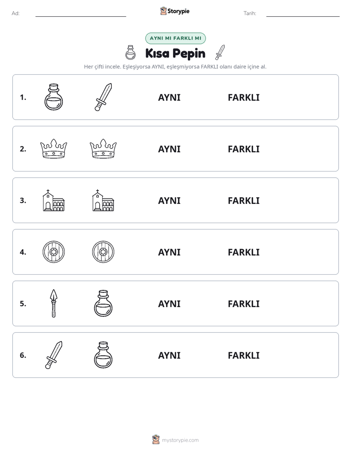 Aynı mı Farklı mı