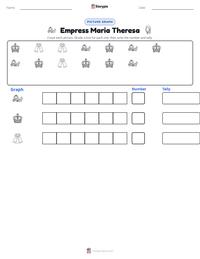 Empress Maria Theresa printable worksheet preview