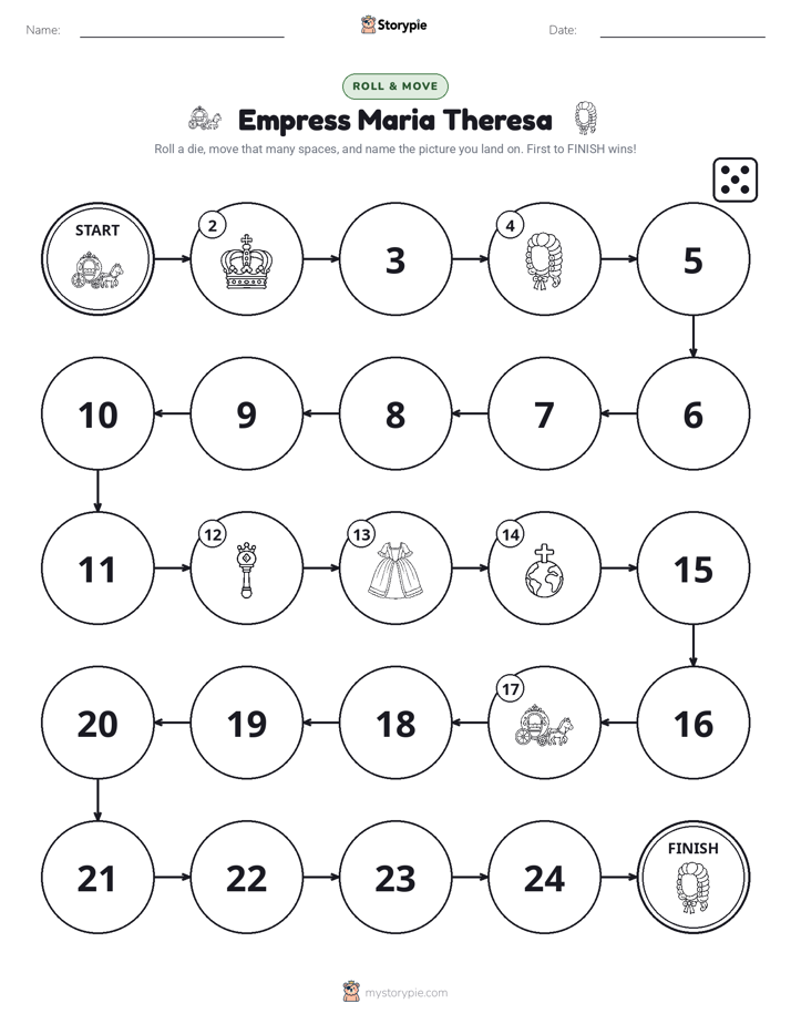 Roll & Move Game