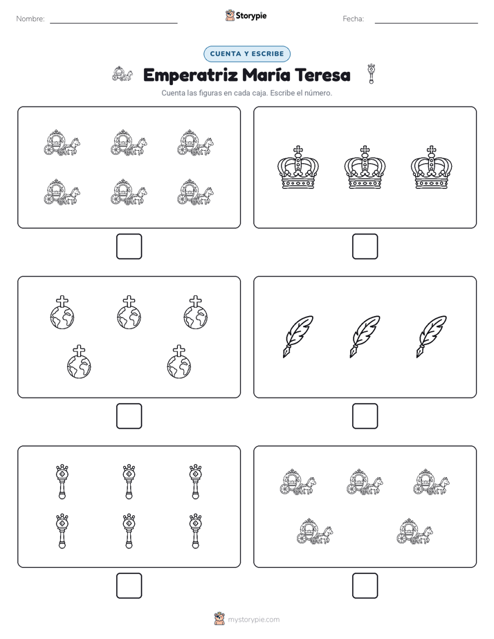 Cuenta y Escribe