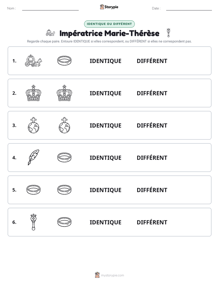 Identique ou Différent
