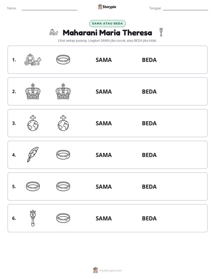 Sama atau Berbeda
