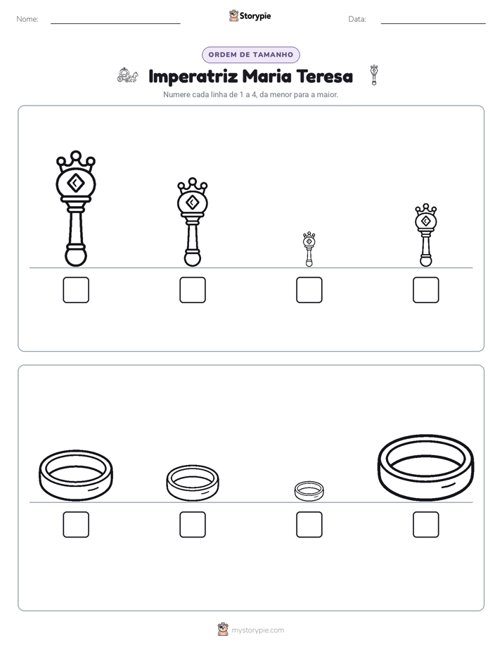 Ordem de Tamanho