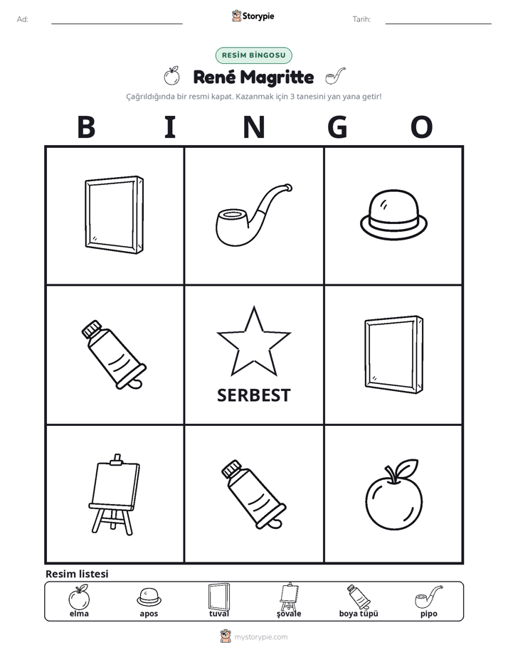 Resim Bingo