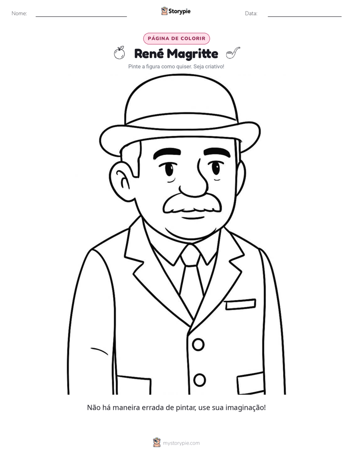 Página para colorir