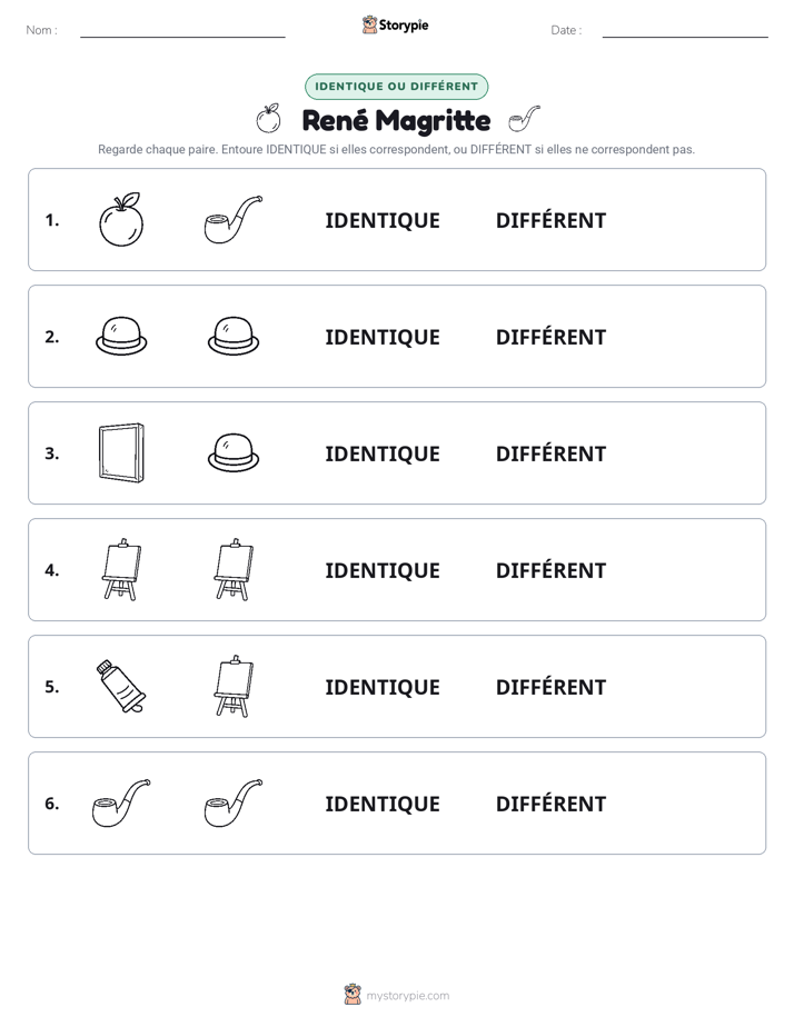 Identique ou Différent