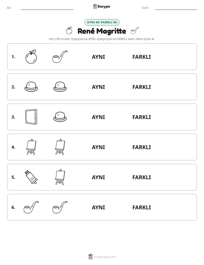 Aynı mı Farklı mı