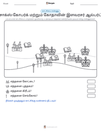 சாக்ஸ்-கோபர்க் மற்றும் கோதாவின் இளவரசர் ஆல்பர்ட் அச்சிடக்கூடிய வேலைப்பதிவின் முன்னோட்டம்