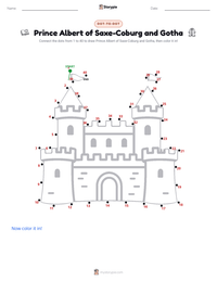 Prince Albert of Saxe-Coburg and Gotha printable worksheet preview