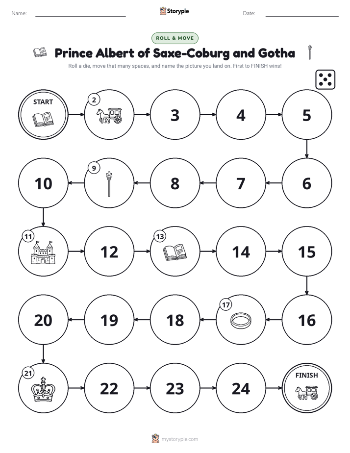 Roll & Move Game