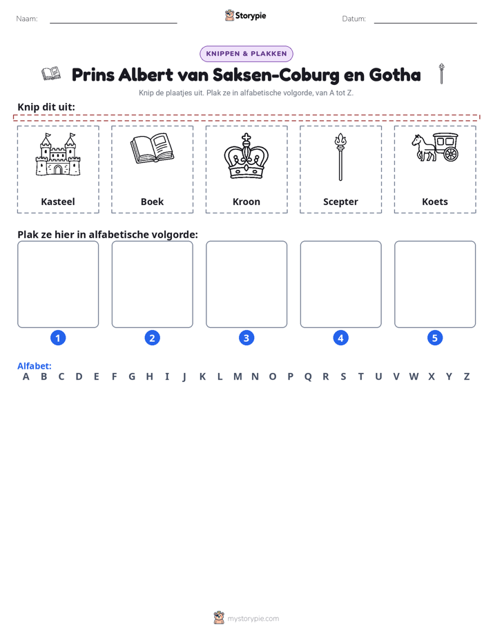 Knip & Plak Alfabet