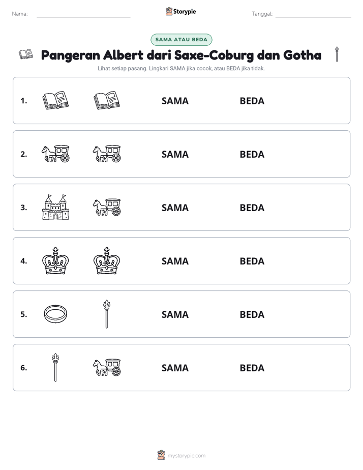 Sama atau Berbeda