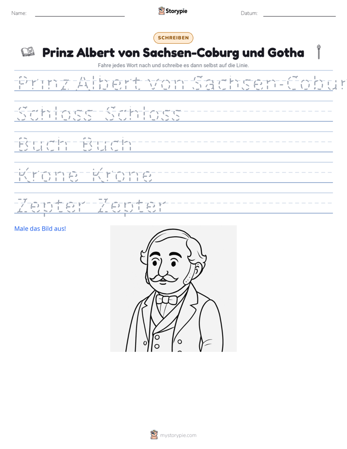 Schreibübung